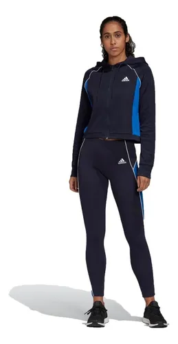 adidas Conjunto Running Mujer Ts Hd tght Az Mar Francia Ras