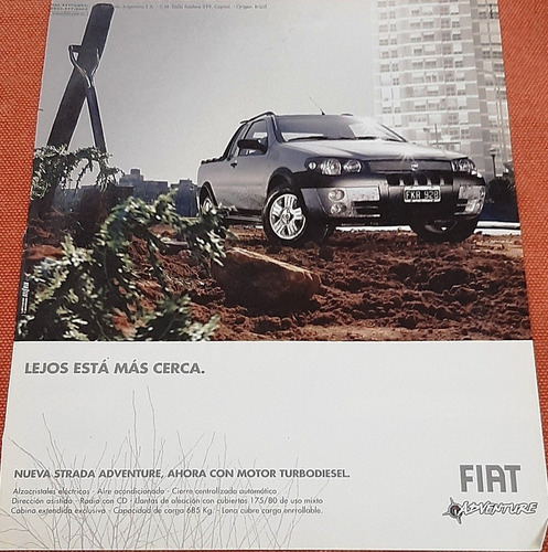 Publicidad Fiat Strada Adventure