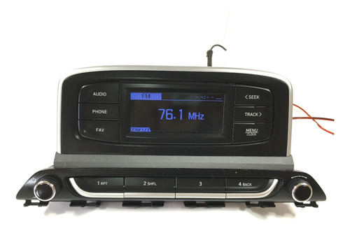 Radio Som Bluetooth Hyundai Hb20 Rn180