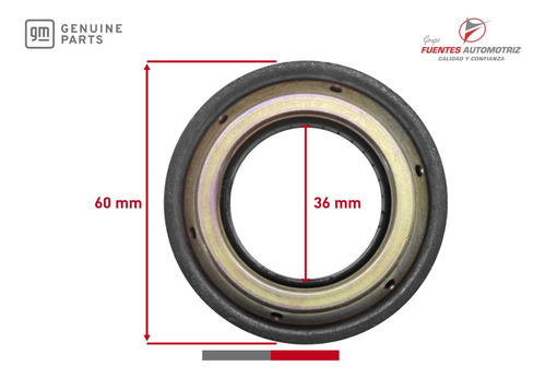 Par Retenes Flecha Caja Transmision Std Cruze 1.8 2010-2016