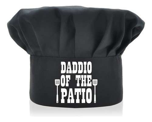 Daddio Of The Patio Gorro De Chef Divertido, Ropa De Ch...