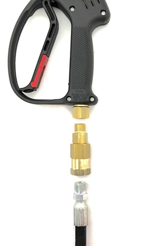 Swivel Destorcedor Evita Que Se Tuerza La Manguera Refaccion Italiano Pa Alta Resistencia Muy Durable Color Bronce