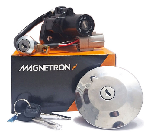 Kit Ignição + Tampa E Travas Fazer 250 11-15 Magnetron