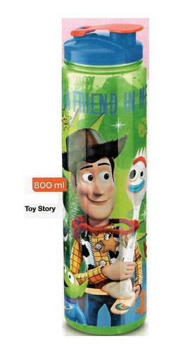 Botella Para Agua Refrescos Toy Story Cap 800 Ml