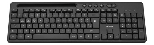 Teclado Bluetooth Targa Tg-k90bt Para Pc Portátil Cor de teclado Preto Idioma Português Brasil