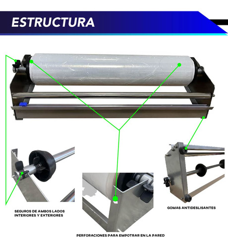 Emplayadora Dispensador De Película Dispensador De Playo