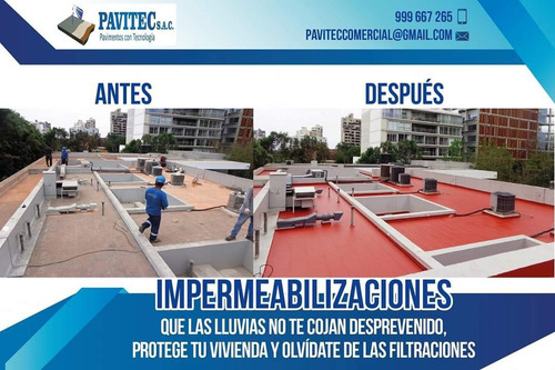 Imagen 3 de 10 de Impermeabilización De Techos O Azoteas De Casas O Edificios