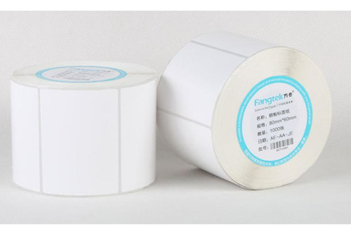 Rollo De Etiquetas De Envío En 1000 Para 1000 Hojas 80x50mm
