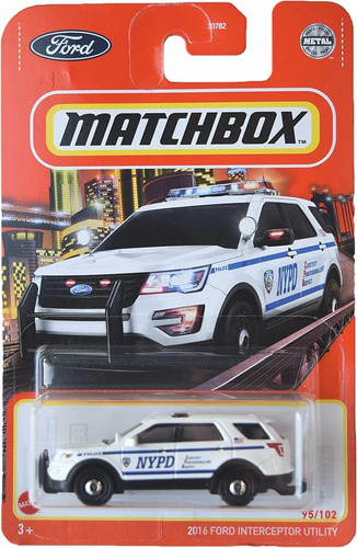 2016 Ford Interceptor Utility Matchbox