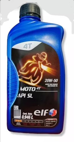 Aceite de motor de motocicleta 4T Aceite de motor Elf Moto 4 Road 10W40