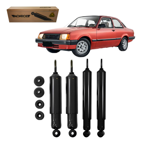Kit Amortecedor De Suspensão Monroe Compativel Com Chevette