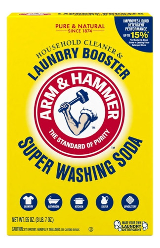 Arm & Hammer Super Washing Soda 1.36kg **importado**