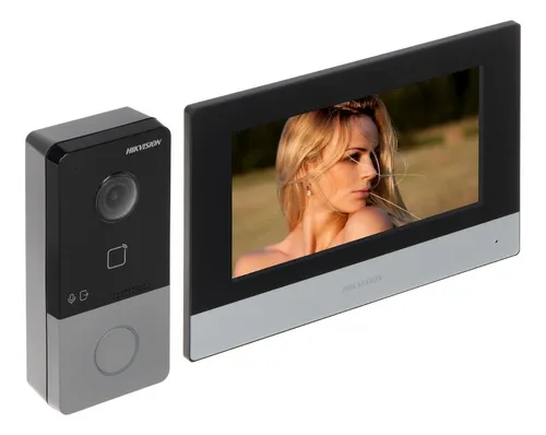 comprar Portero Visor Inalambrico Wifi Hikvision 1080p Full Hd Color Gris