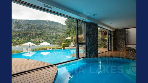 Imagen 10 de 19 de Venta Hostería Con Costa De Lago, 1600m2, Lote De 2300m2 En Bahía Manzano, Villa La Angostura