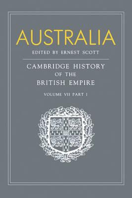 Libro Australia: Volume 7: Australia Part 1 - G. C. Bolton