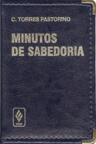 Minutos de sabedoria Luxo - Azul, de Pastorino, Carlos Torres. Editora Vozes Ltda., capa mole em português, 2016