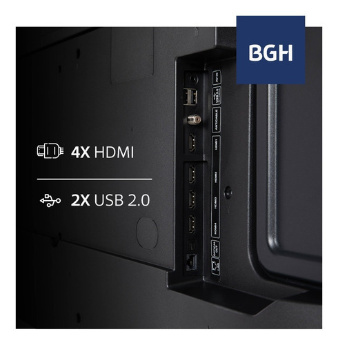 Imagen 7 de 7 de Smart Tv Bgh 32'' Hd Control Por Voz Y Android Tv B3222s5a