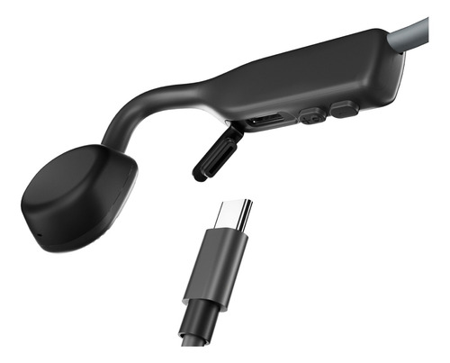 Imagen 4 de 6 de Audífonos inalámbricos Shokz OpenMove S661-ST gris
