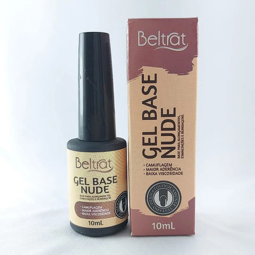Gel Base Nude Beltrat Alongamentos De Unhas Aumenta O Brilho