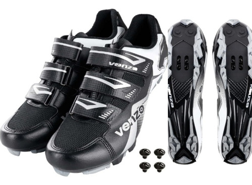 Zapatos De Ciclismo Marca Venzo Mtb Spd  Talla 42 Y Ruta 40