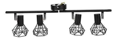 S Kit De Iluminación Led Para Riel De 4 Luces, Luz
