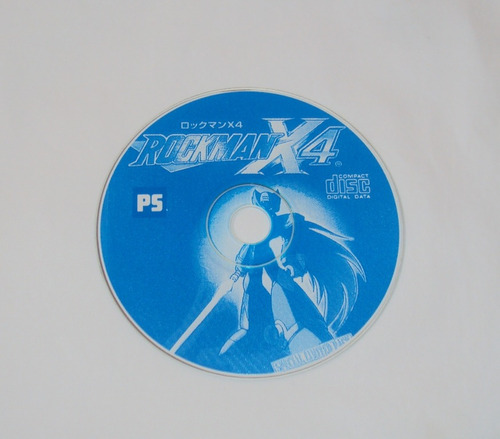 Rockman X4 - Prensado - Mídia Prata Para Playstation
