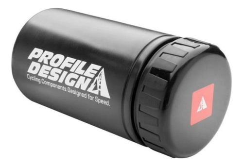 Botella de almacenamiento Treco Tools Profile, color negro