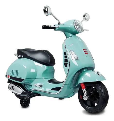 Vespa Elétrica Infantil 12v Menta Brinquedos Bandeirante 127/220v