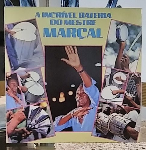 Lp Marçal-incrivel Bateria Do Mestre 1986 Stereo Original (Usado)