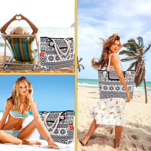 Bolsa De Viaje Playa Tote Bag Grande Impermeable Gym Alberca