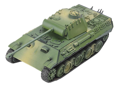 Modelo De Tanque 1/72, Rompecabezas, VehĂculo, Modelo Verde