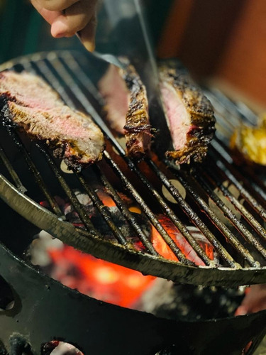 Fogonero Brasero Francis Mallmann 550 + Parrilla + Chapa 56