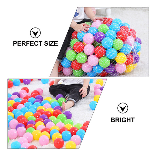 50 Bolas De Plástico Para Niños Con Forma De Bola Oceánica,