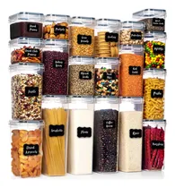 Comprar Recipientes Herméticos White Feather Supplies 40 Piezas Color