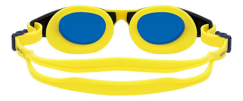 Óculos De Natação Swim Neon Adulto - Amarelo Spirit Azul
