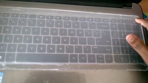 Imagen 5 de 5 de Mica Protector Silicon Para Teclado Laptop 14 Y 15.6 Pulgada