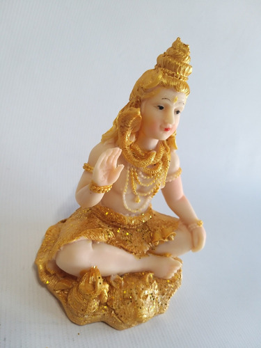 Shiva Diosa Hindú Trinidad Hinduísta Resina No Se Rompe