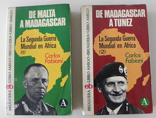 La Segunda Guerra Mundial En África - 1 Y 2 - Carlos Fabiani