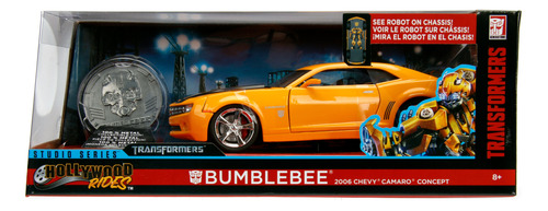 Transformers Chevy Camaro 2006 Bumblebee Jada 1:24 98497