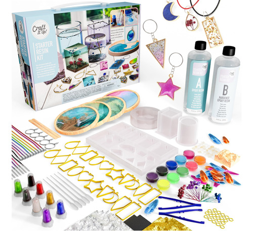 Kit De Resina Epoxi Para Joyería Manualidades Y Regalos