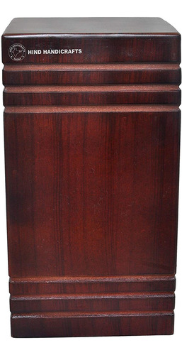 Urna De Madera Hecha A Mano Para Cenizas