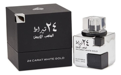 Lattafa 24 Carat White Gold Eau De Parfum 100 Ml
