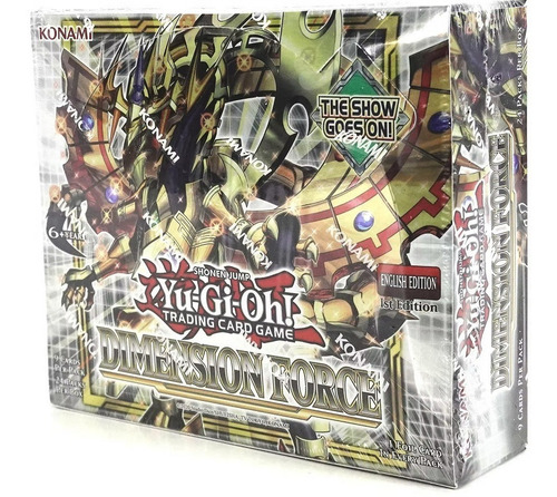 Yugioh Dimension Force Booster Box