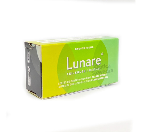 Imagen 7 de 9 de Lunare Lentes Contacto Color Trikolor Liquido 60ml Estuche