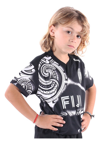Camiseta Fiji Imago Rugby Niños Talles 8 10 12 14