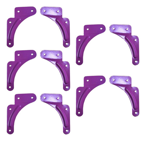 Hoja De Fijación De Refuerzo De Escalera , Estante Violeta