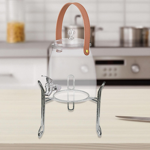 Dispensador De Bebidas, Cubo Para Bebidas Con Soporte, 3l