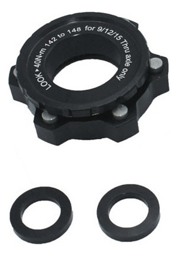 Adaptador Crystally-center Lock Hub Boost, Trava Central Par