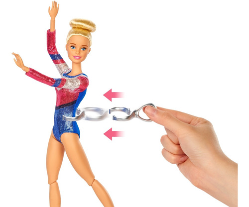 Barbie Careers Set Gimnasta Muñeco Para Niñas