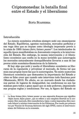 Criptomonedas . Un Desafio Al Estado Y A